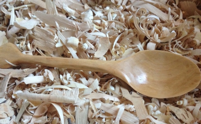 Spoon carving by Adam