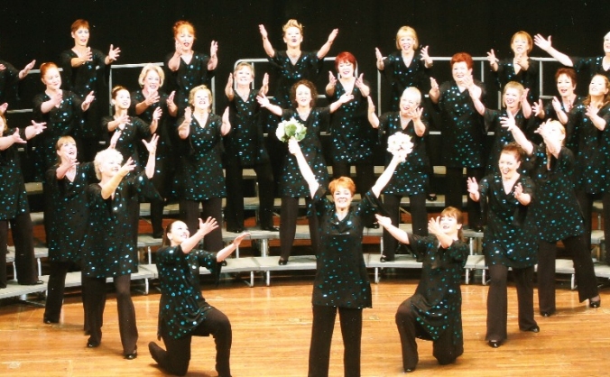 VOCAL DIMENSION CHORUS - 'GOING FOR GOLD'