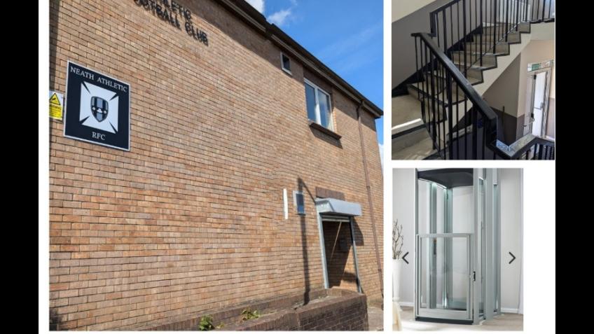 Disabled access to clubhouse at Neath Athletic RFC - a Community ...