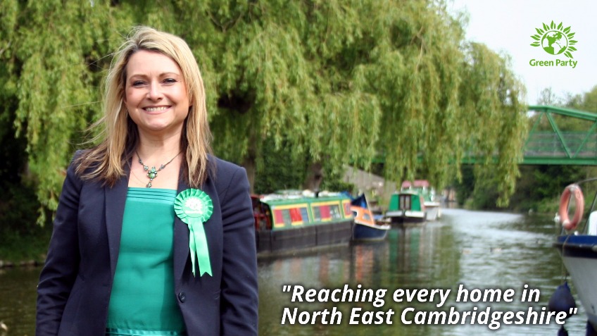 Green Party Election Communication NE Cambs - a Politics crowdfunding ...