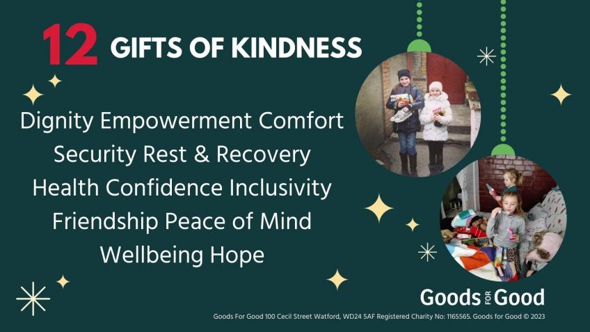 Give a Gift for Good - The Twelve Gifts of Kindnes - a Community ...