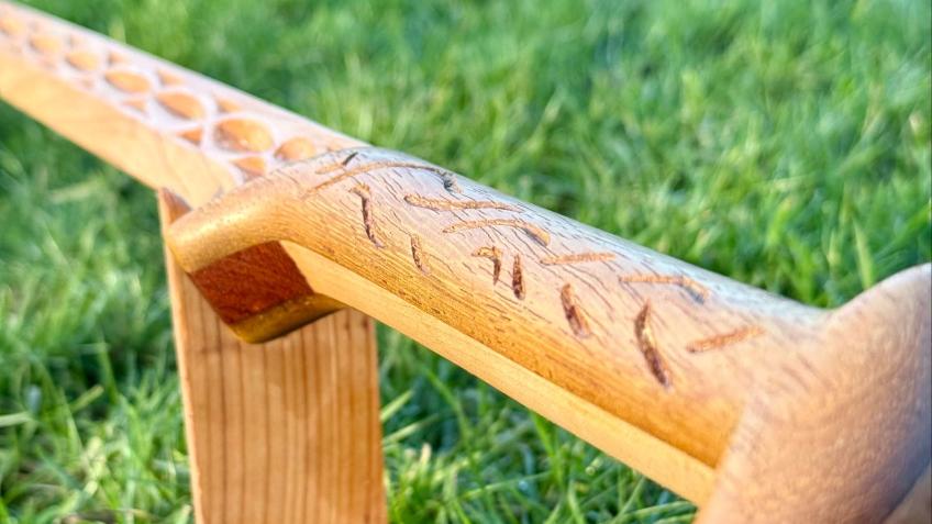 Win a One-of-a-kind Hand Carved Wooden Sword - a Creative & Arts ...