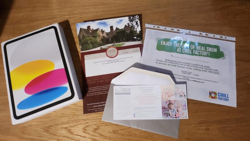 Ipad (and other prizes) prize draw - a Technology crowdfunding project ...