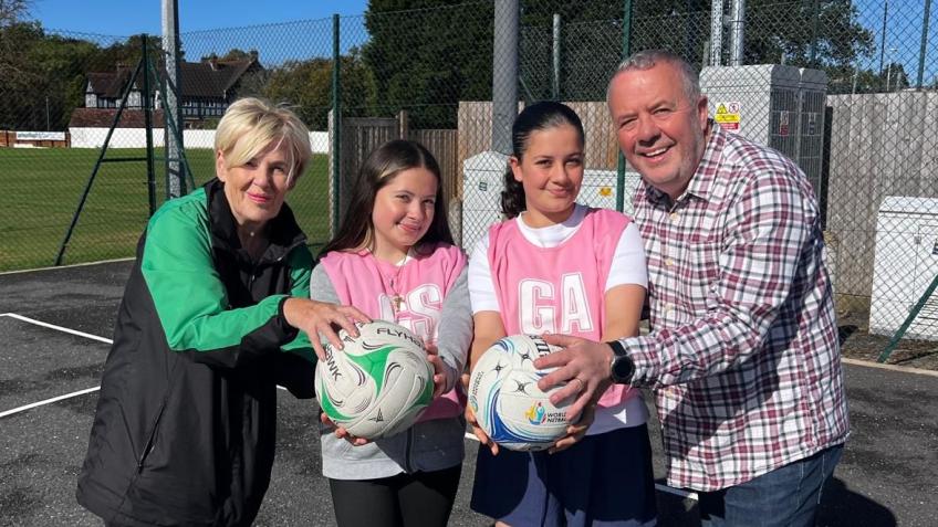 Netball Aid Seat-Saints Campaign - a Community crowdfunding project in ...