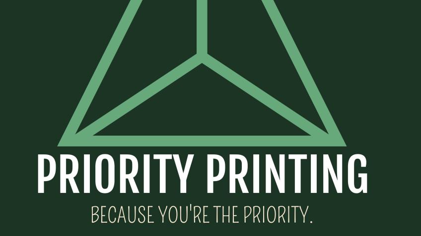 Priority Printing - a Creative & Arts crowdfunding project in ...