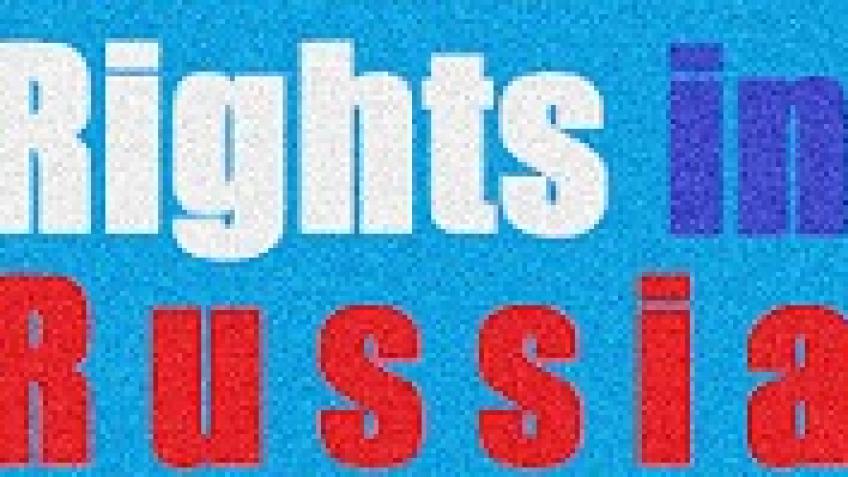 Rights in Russia - a Charities crowdfunding project in Ilminster by ...