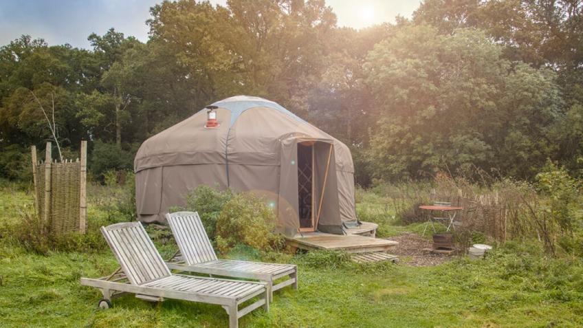 WIN Yurt Stay for two & guided safari at Knepp - a Environment ...