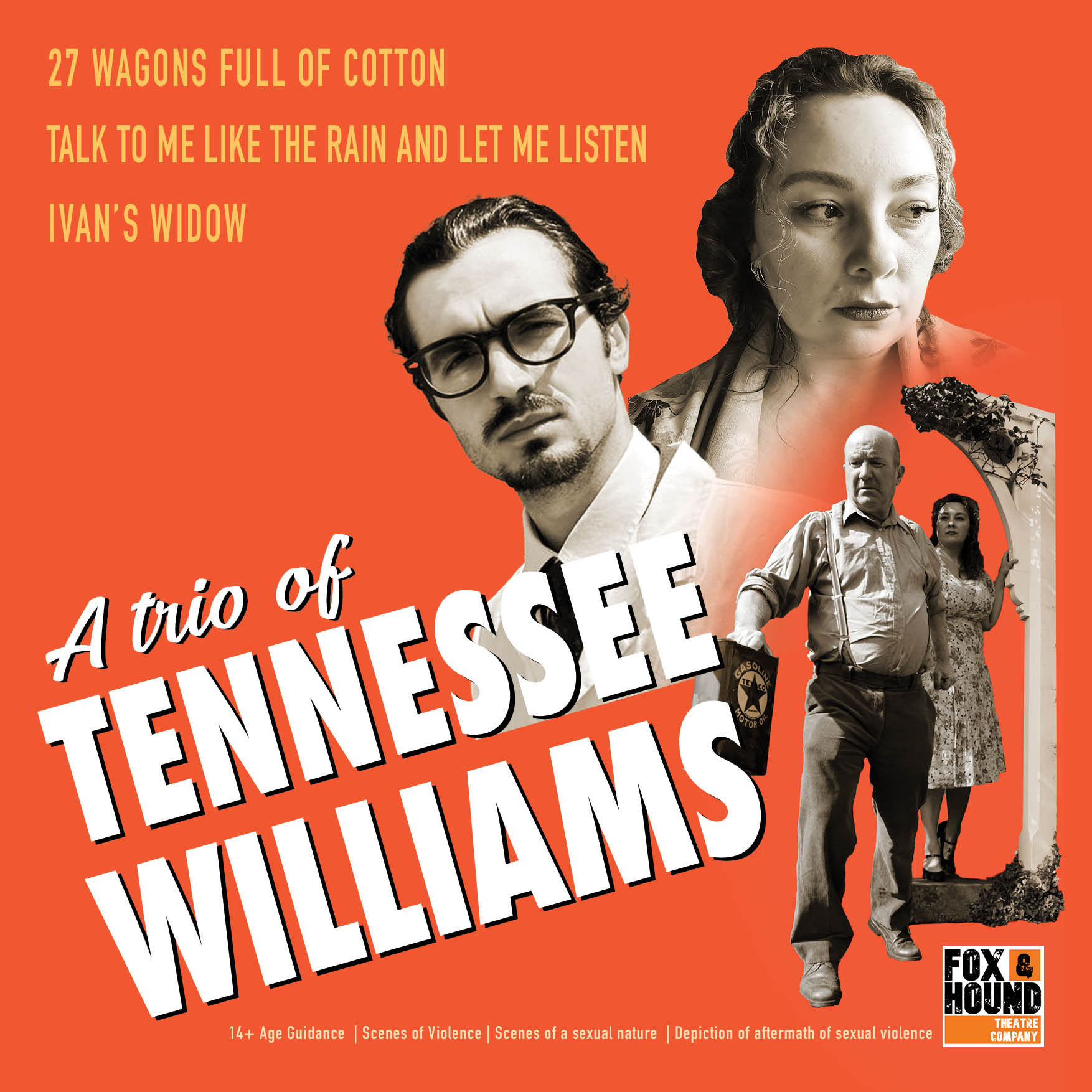 A Trio of Tennessee Williams Plays - a Film and Theatre crowdfunding ...