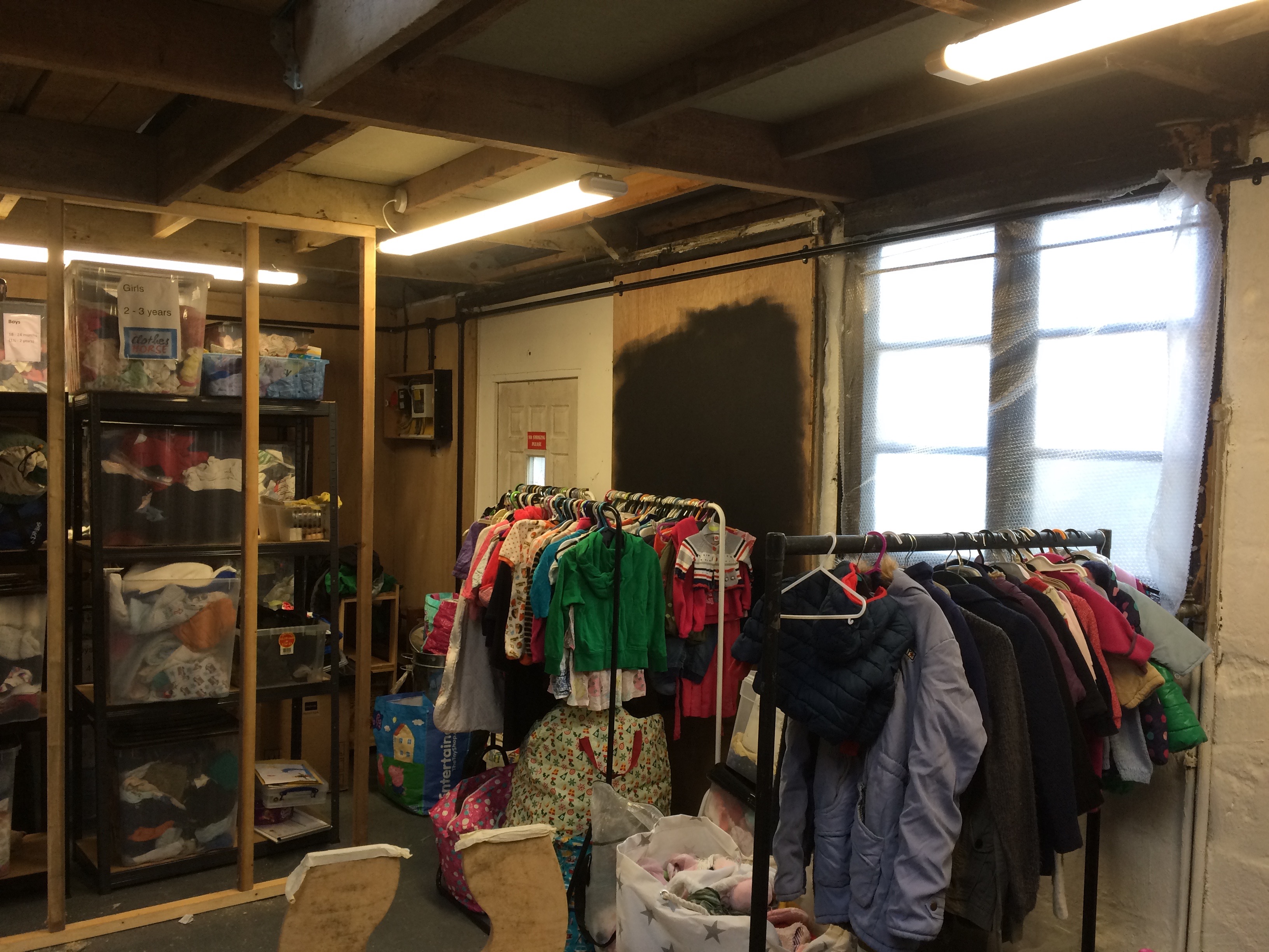 The Clothes Horse Building Project a Community crowdfunding project