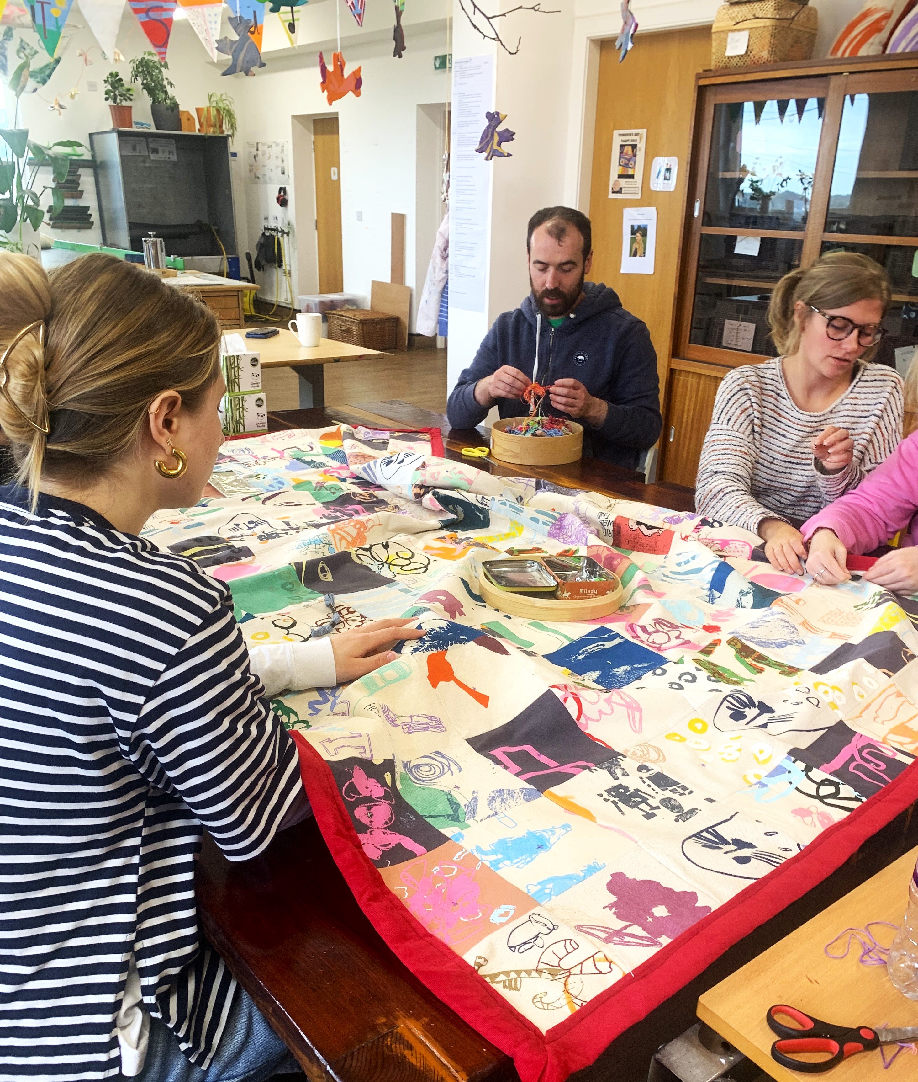 Printed Patchwork Quilt - a Community crowdfunding project in Edinburgh ...