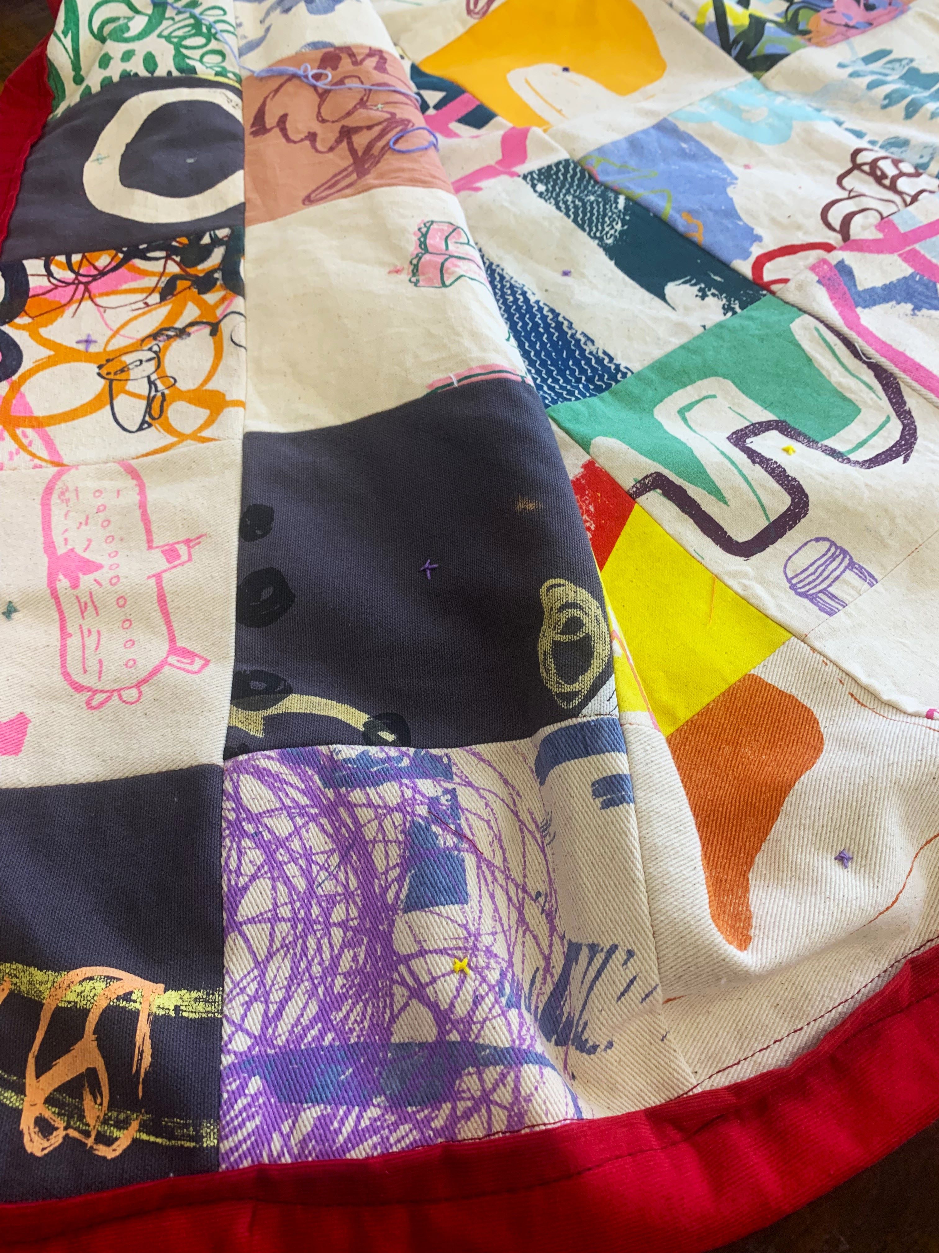 Printed Patchwork Quilt - a Community crowdfunding project in Edinburgh ...