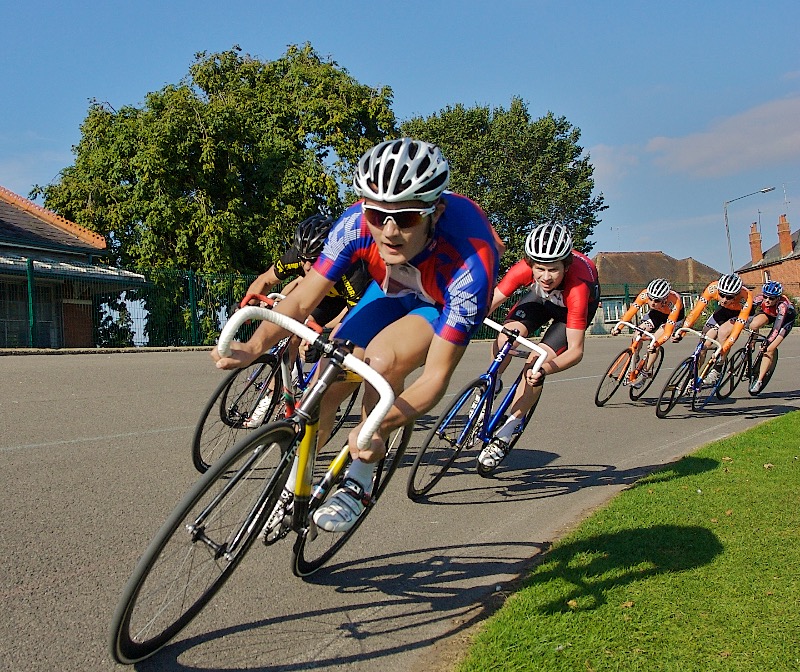 Preston park top cycle track