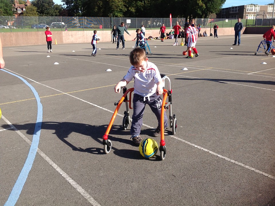 Cerebral Palsy Sport CP Lace Up Your Boots a Sports crowdfunding