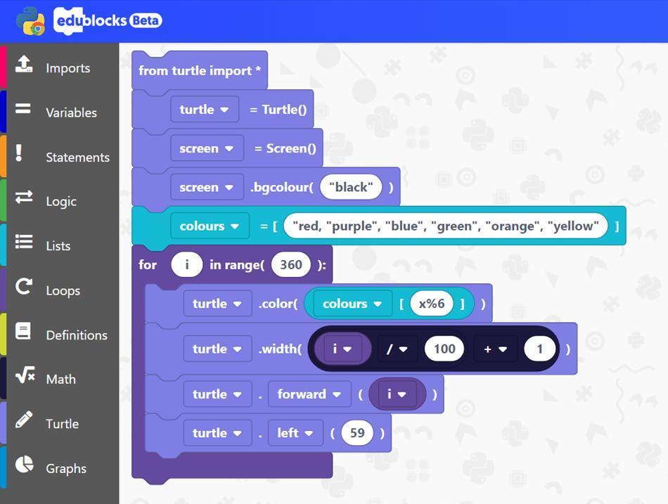 EduBlocks - Helping young kids learn python - a Personal Causes ...