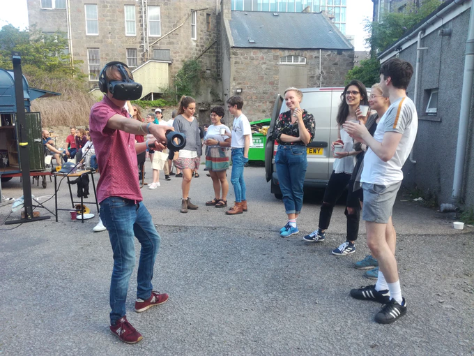 one of our first private events with foodstory - staff leaving do