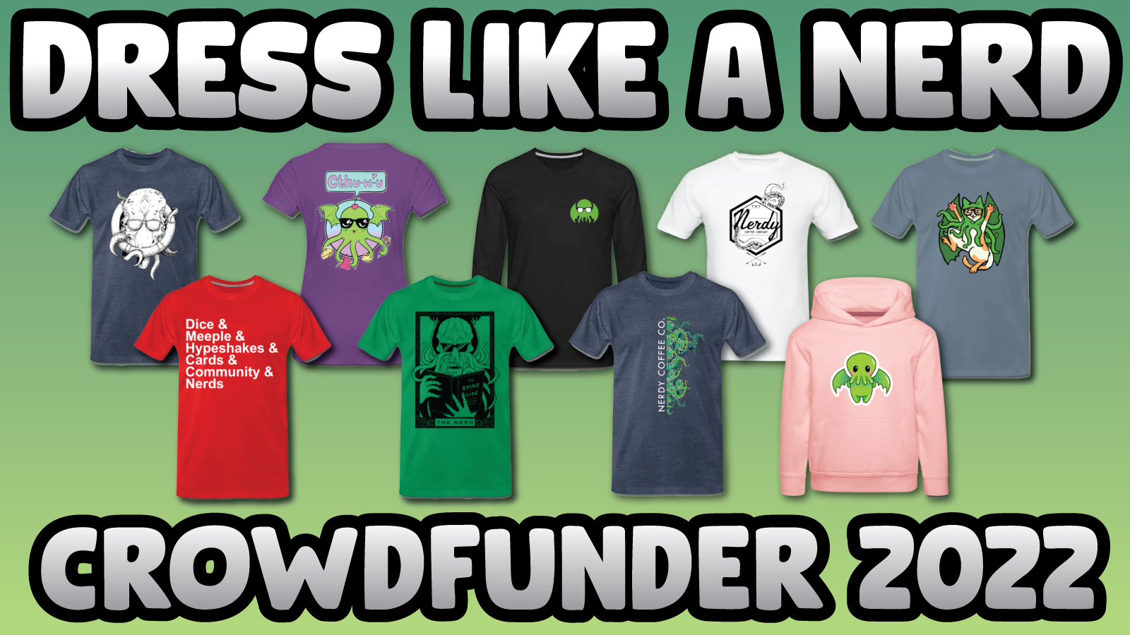 Nerdy Coffee Co. Dress like a Nerd! a Community crowdfunding