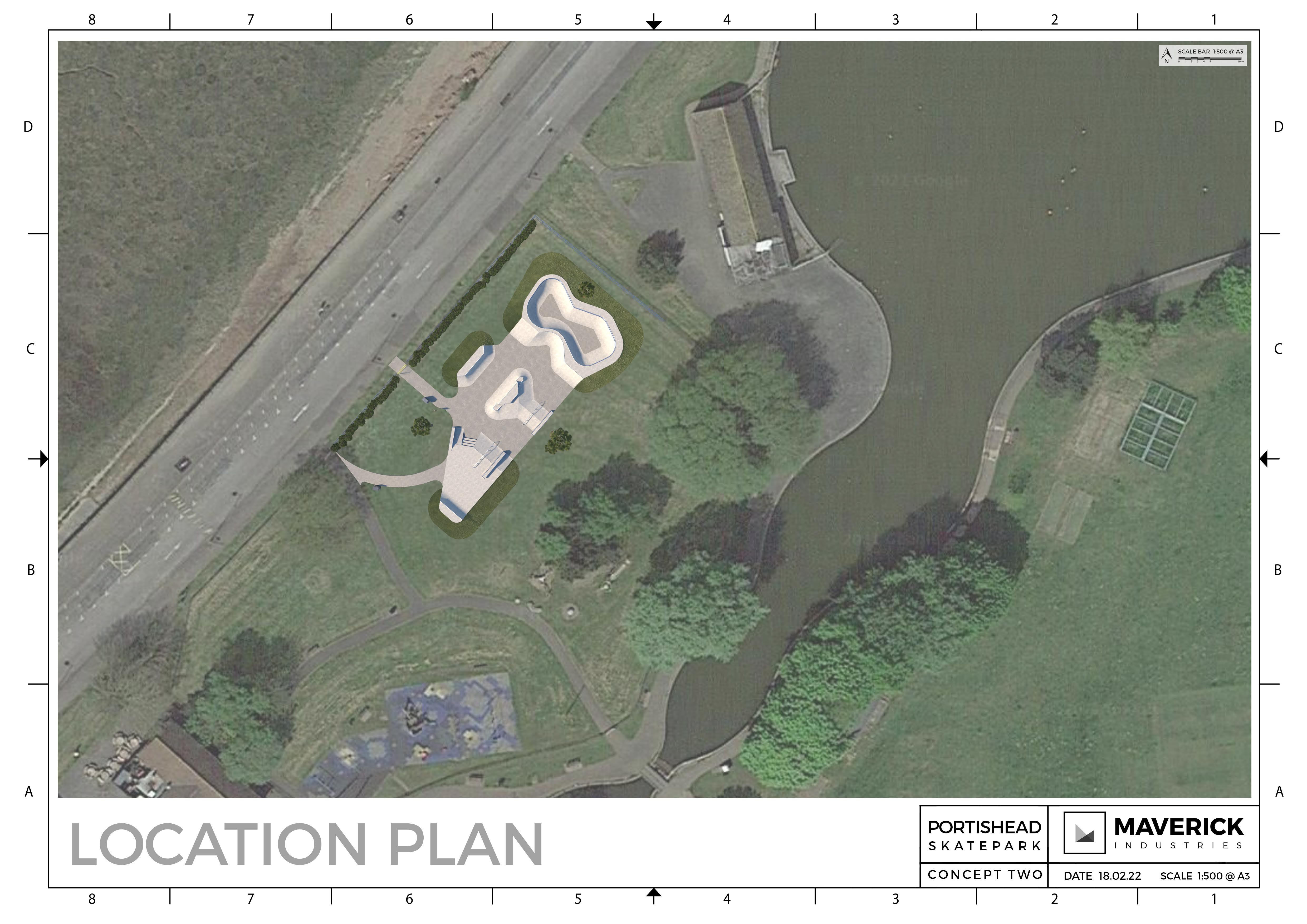 Portishead Lake Grounds Wheels and Skate Park a Community