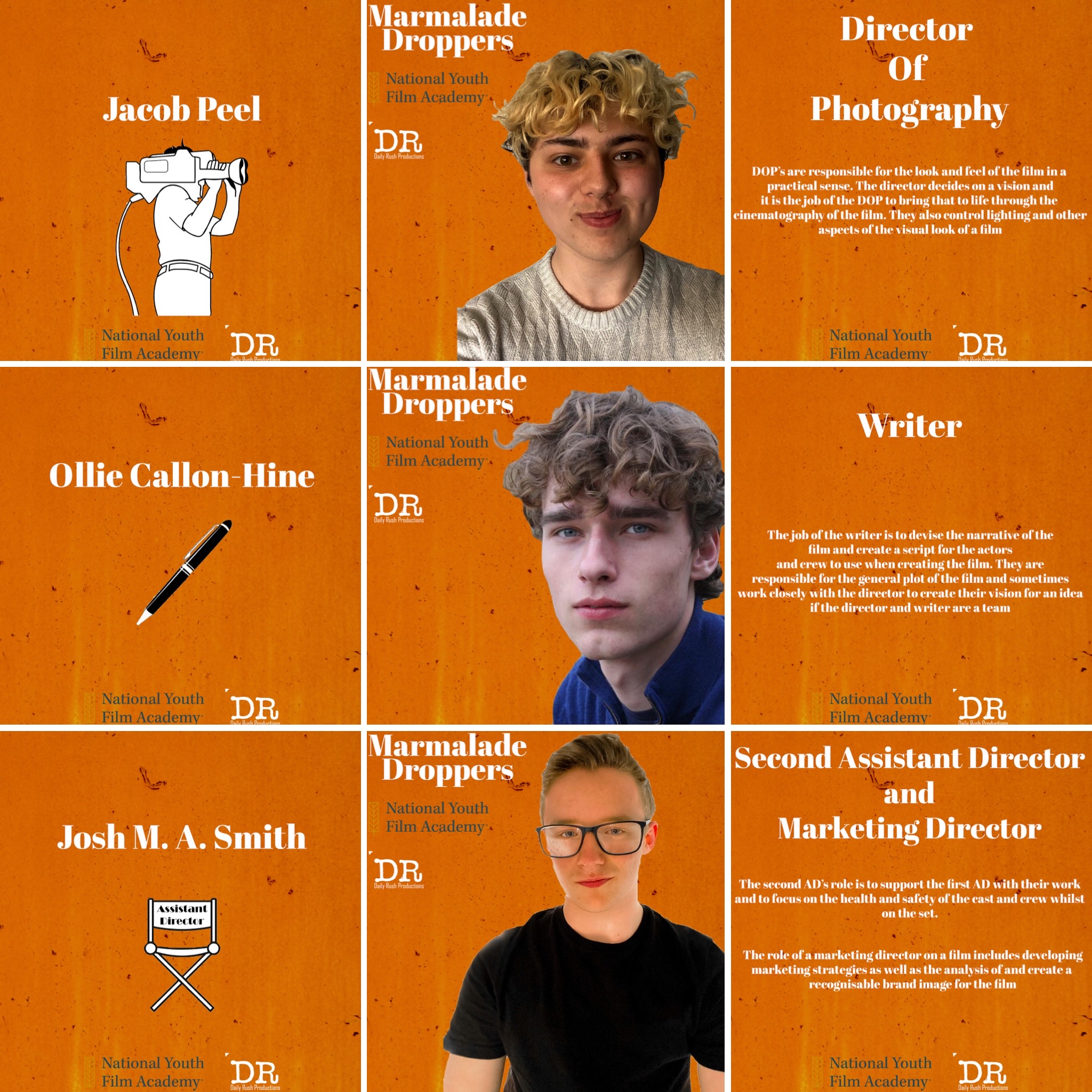 Marmalade Droppers a Film and Theatre crowdfunding project in Biggin Hill by Daily Rush