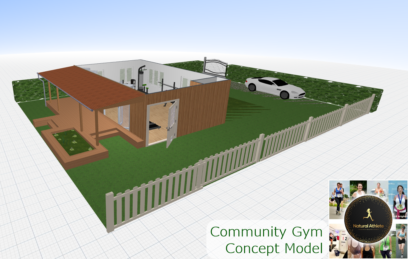 Gym Building Model Natural Athlete Community Gym - a Community crowdfunding project in ...