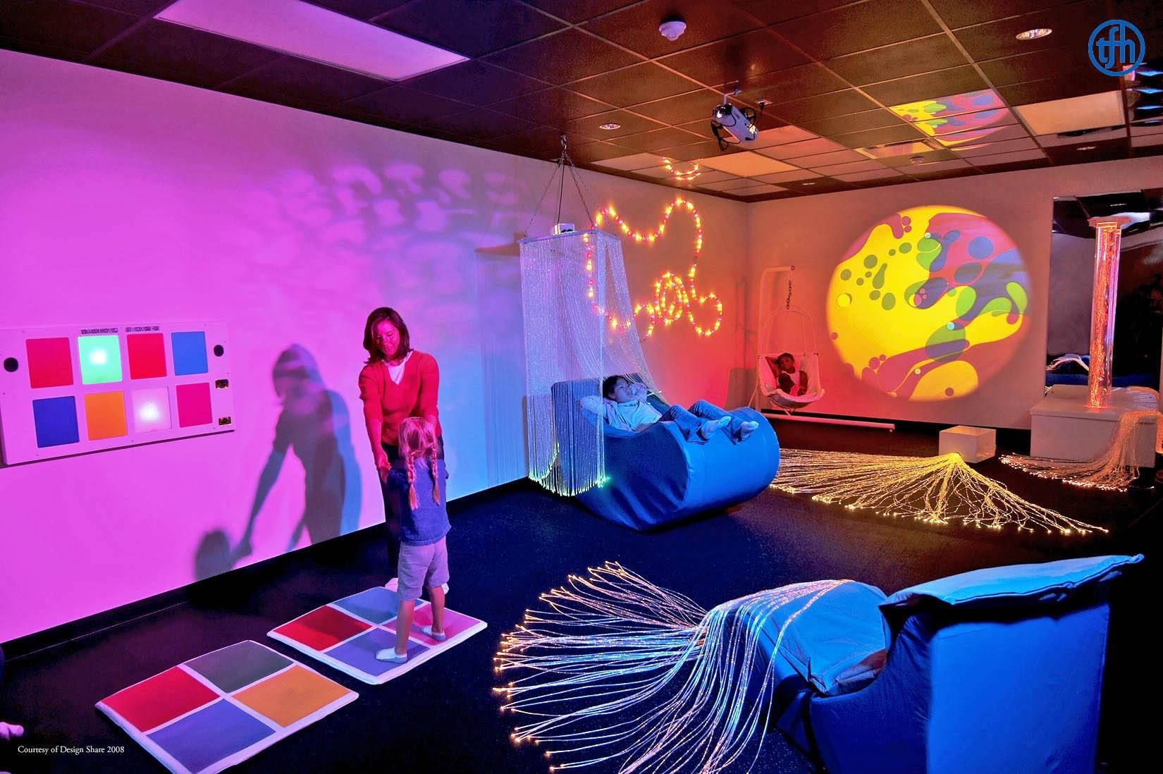 A Sensory & Nurture Room For Relaxation At School a Community