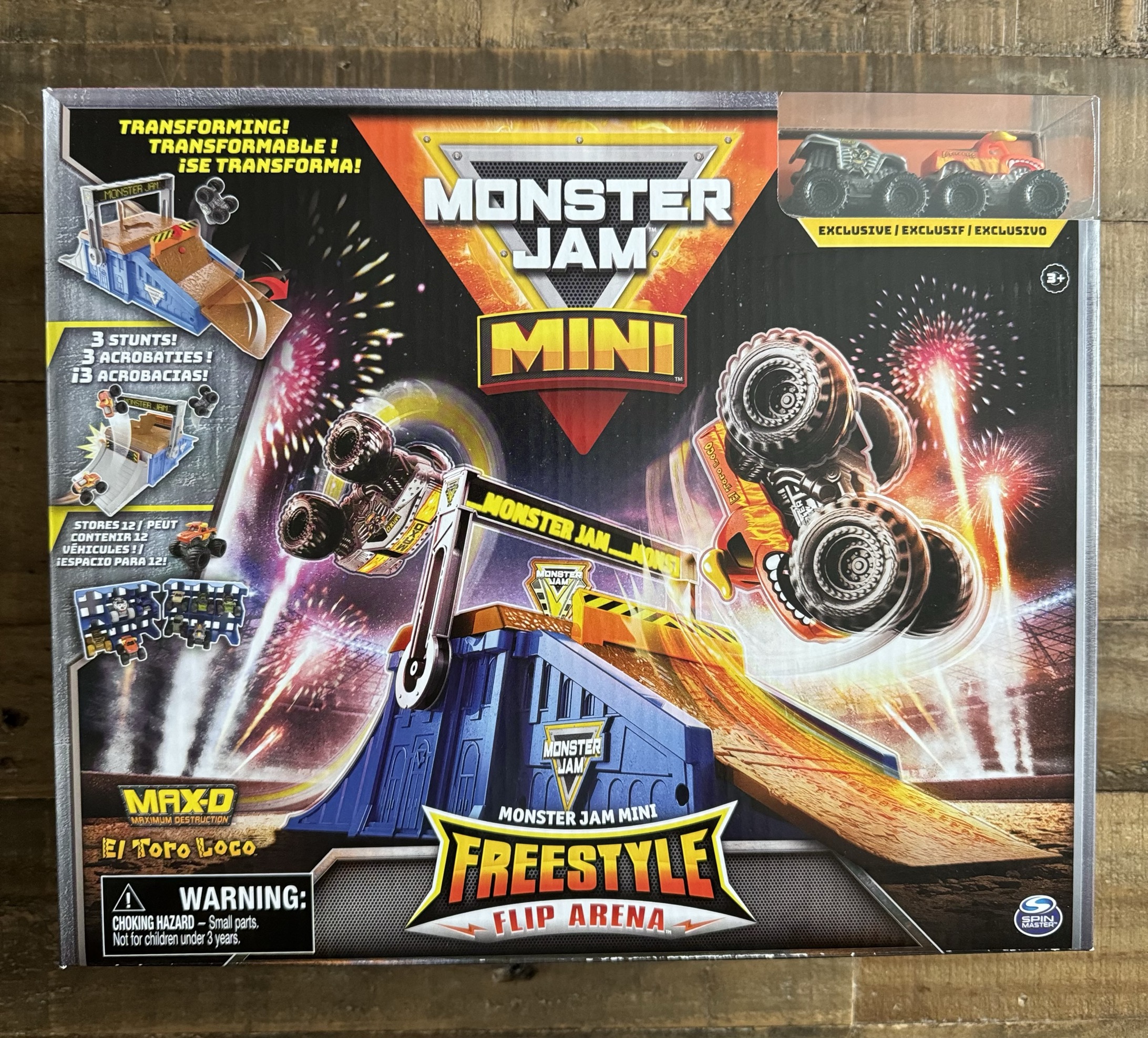 Monster Jam Mini Mayhem: Epic Arena & Race Playset - a Schools ...