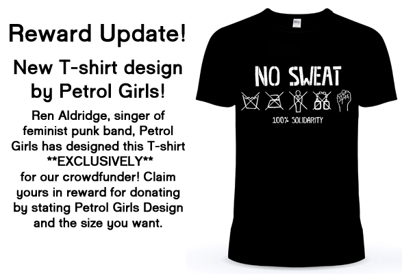 No Sweat T shirts that Fight Sweatshops a Social Enterprise crowdfunding project in London by No Sweat