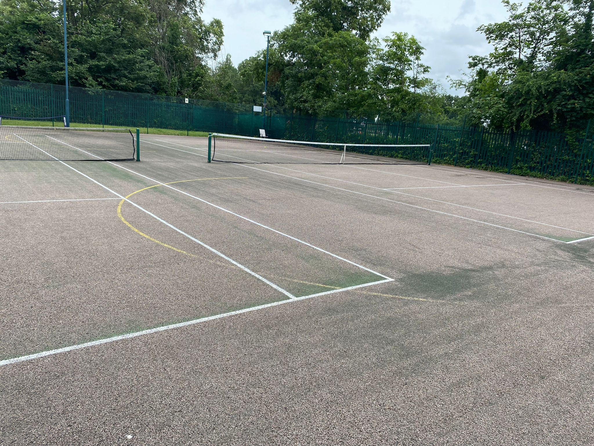 We need to action modernise Yardley tennis courts a Community