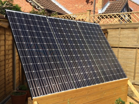 Tsrf Solar Panel Example Solar energy & practice net installation - a Community crowdfunding ...