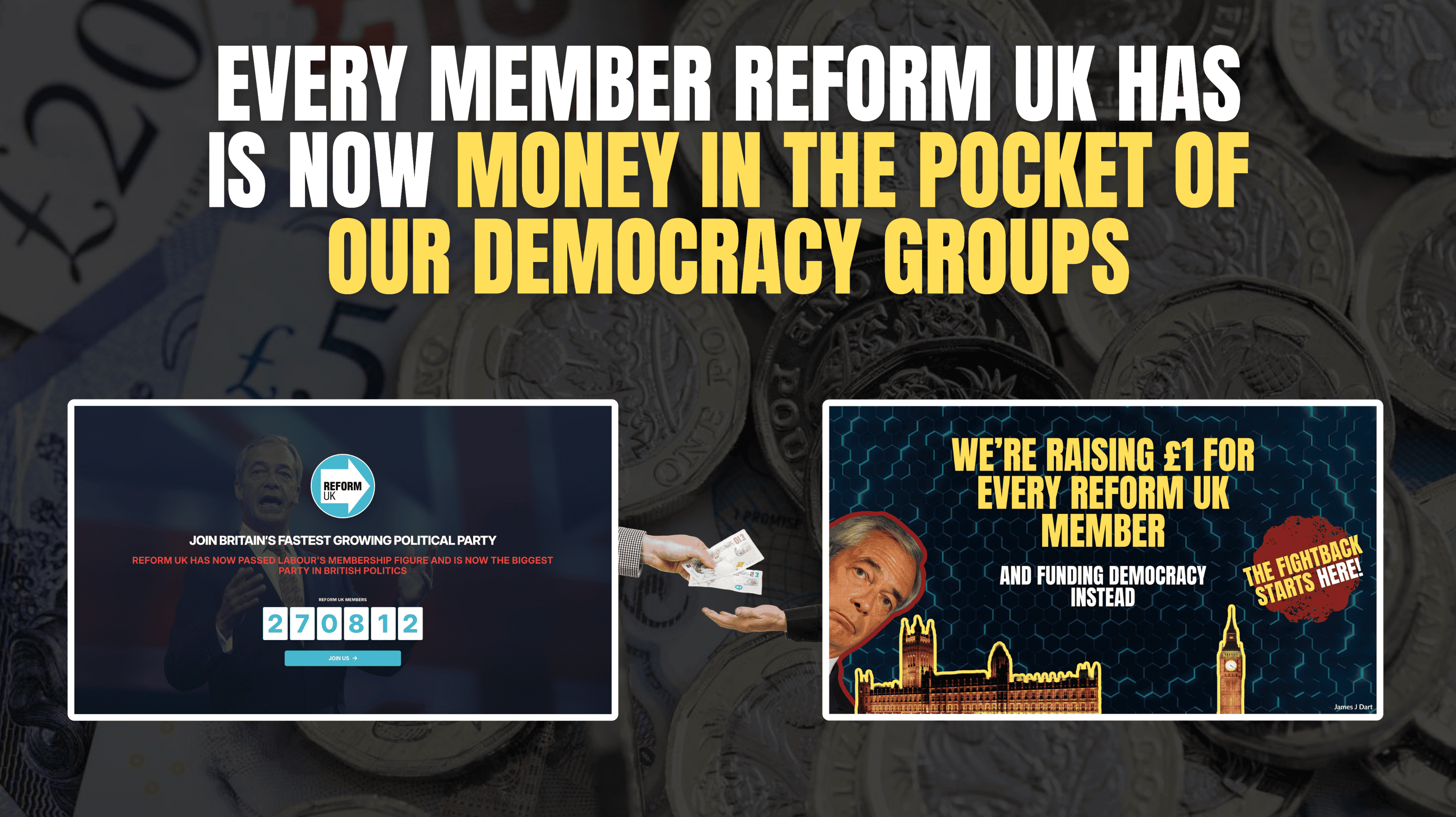 Democracy Fund: Raising £1 for Every Reform Member - a Politics ...