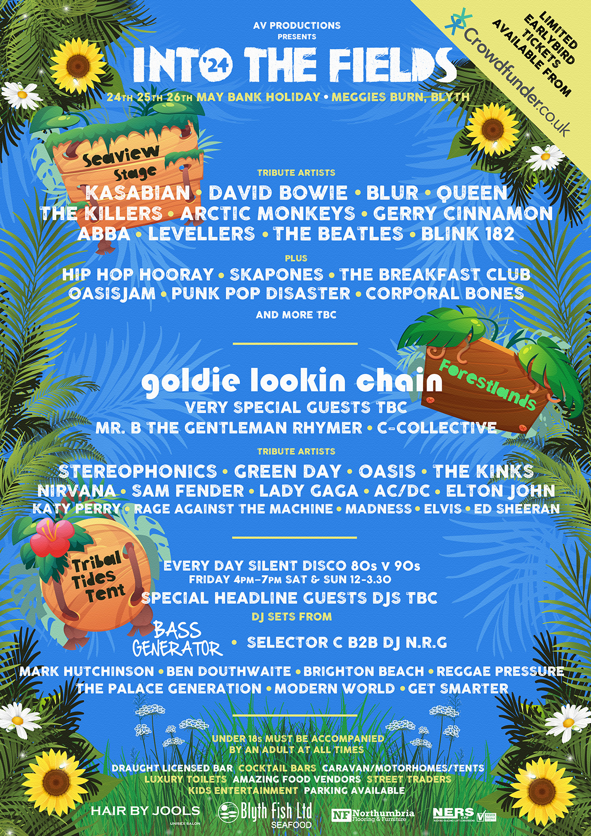 Into The Fields Festival Blyth 2024 a Creative & Arts crowdfunding