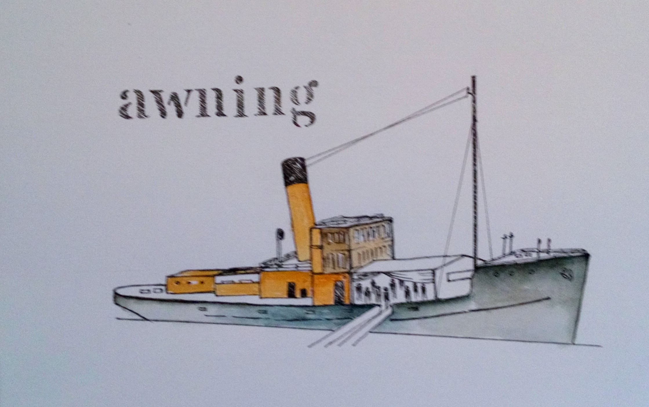 Steamship Freshspring Deck Awning - a Personal Causes crowdfunding ...