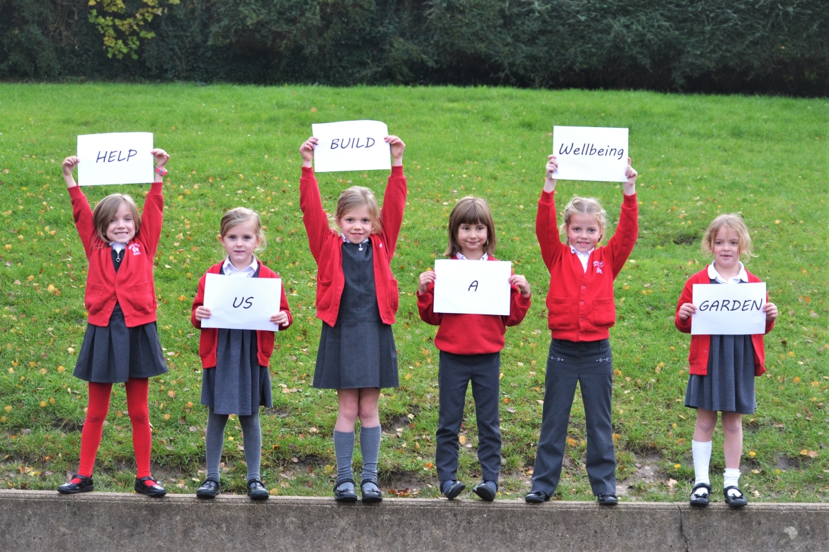 Sensory Wellbeing Garden,Swing Gate Infants School a Community