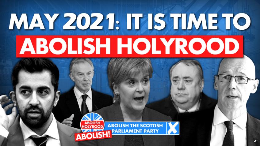Help us Sack Sturgeon and Abolish Holyrood!