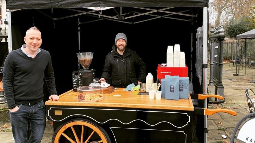 Setting up coffee carts to employ ex-offenders