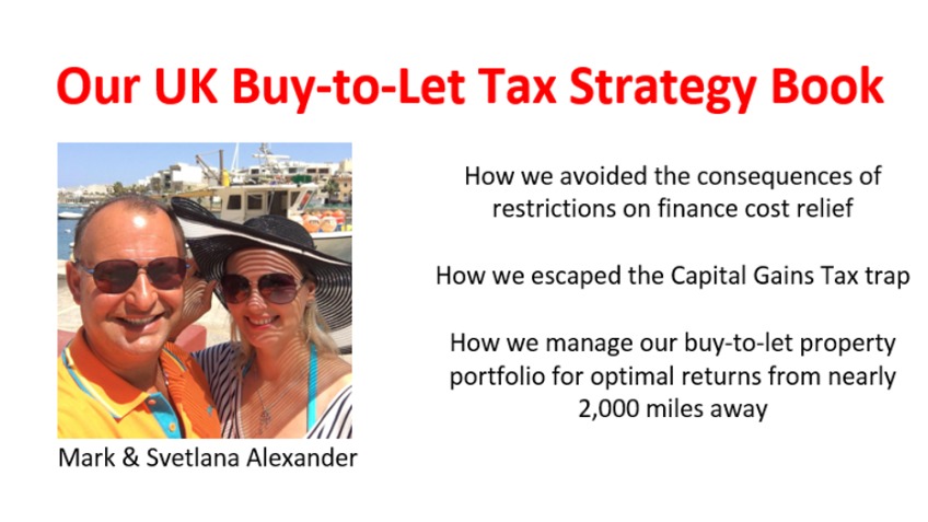 Our UK Buy-to-Let Tax Strategy Book