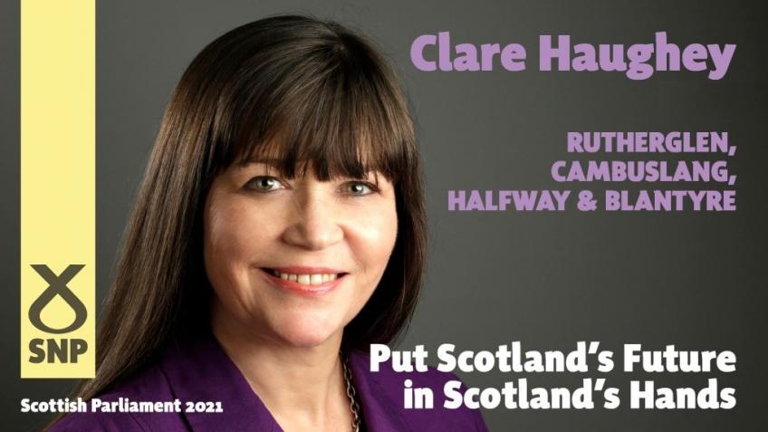 Re-elect Clare Haughey for Rutherglen