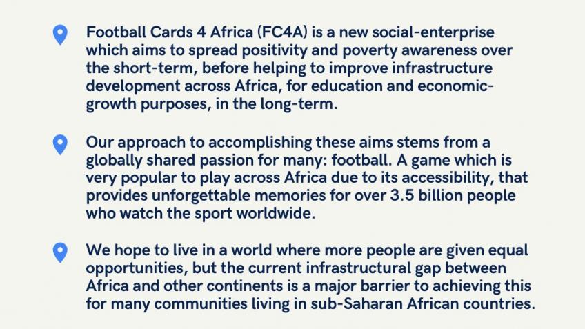 Football Cards 4 Africa (FC4A)