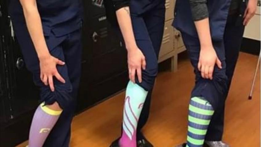 Comfy Socks for Docs and Nurses.