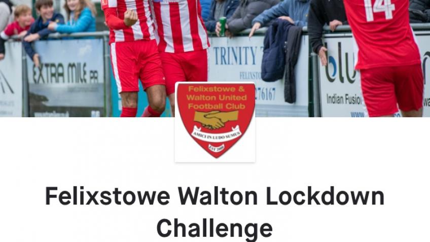 Felixstowe & Walton Utd FC Lockdown Challenge