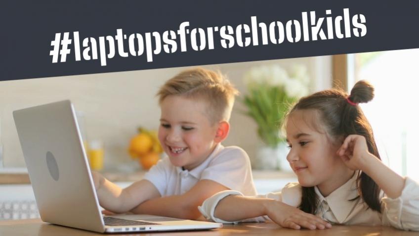 #LaptopsForSchoolKids