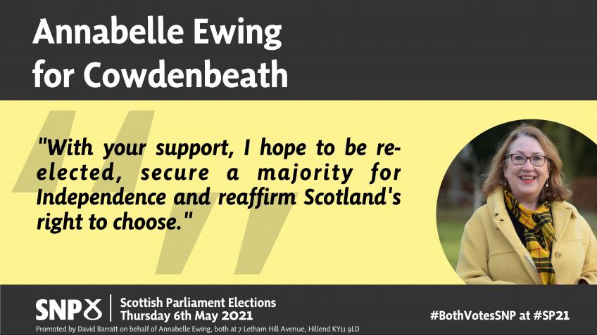 Annabelle Ewing for Cowdenbeath
