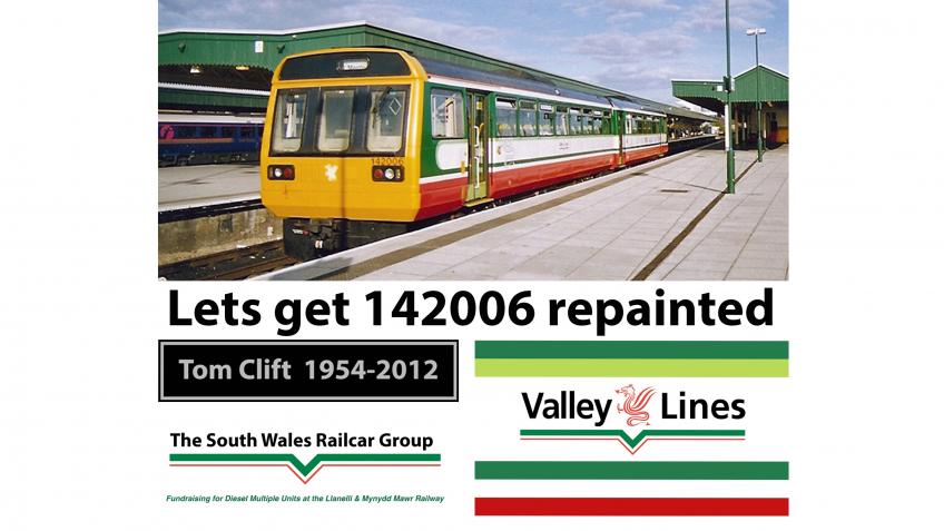 Paint 142006 into Valley Lines & name "Tom Clift"