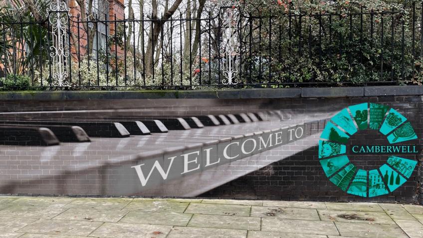 Camberwell Piano Factory Mural