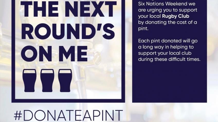 The next rounds on me! #DONATEAPINT