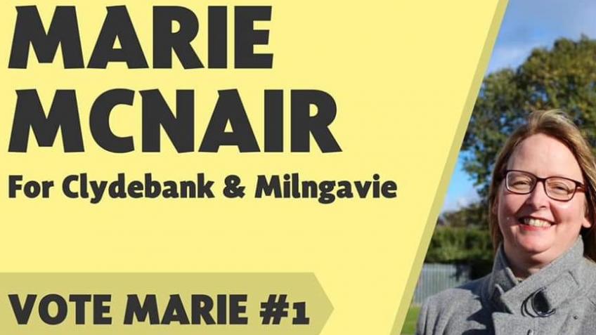 Marie McNair SNP for Clydebank and Milngavie