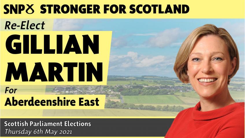 Re-Elect Gillian Martin for Aberdeenshire East
