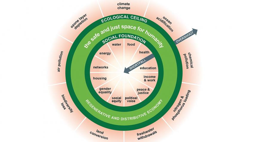 Icons to illustrate social & ecological wellbeing