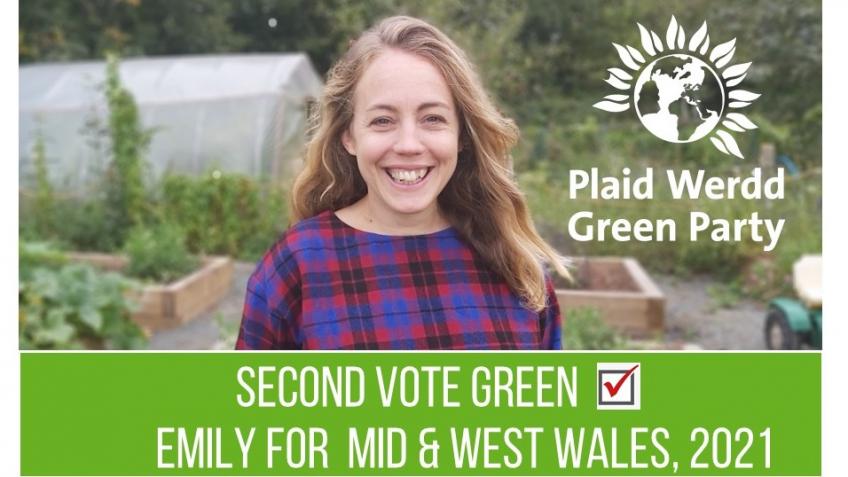 VOTE GREEN 4 Mid & West Wales