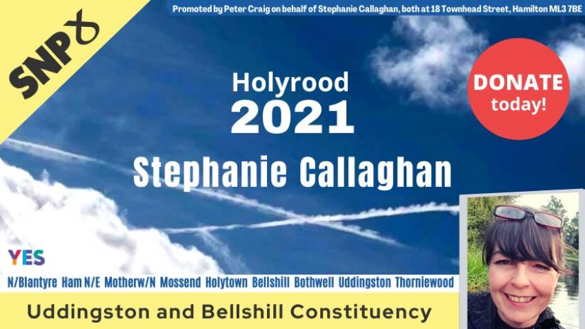 Stephanie Callaghan SNP for Uddingston & Bellshill