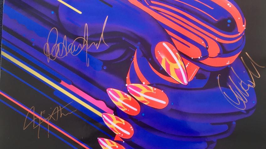 Two signed Judas Priest Turbo 30 posters to be won